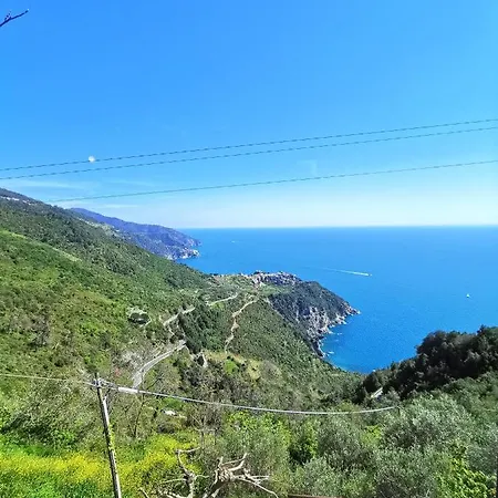 Cinque Terre Sea View Lägenhet Vernazza