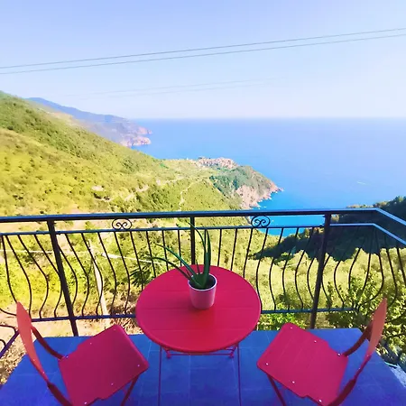 Cinque Terre Sea View With Terrace アパート ヴェルナッツァ